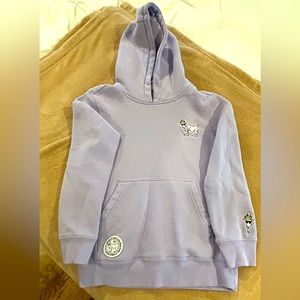 GOAT USA OG Hooded Sweatshirt, Light Purple, Youth Large